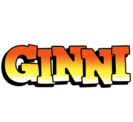 Ginni sunset logo