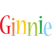 Ginnie birthday logo