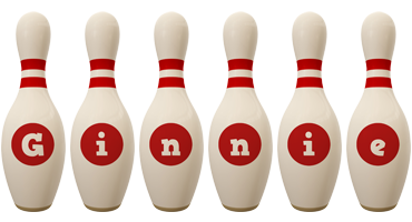 Ginnie bowling-pin logo