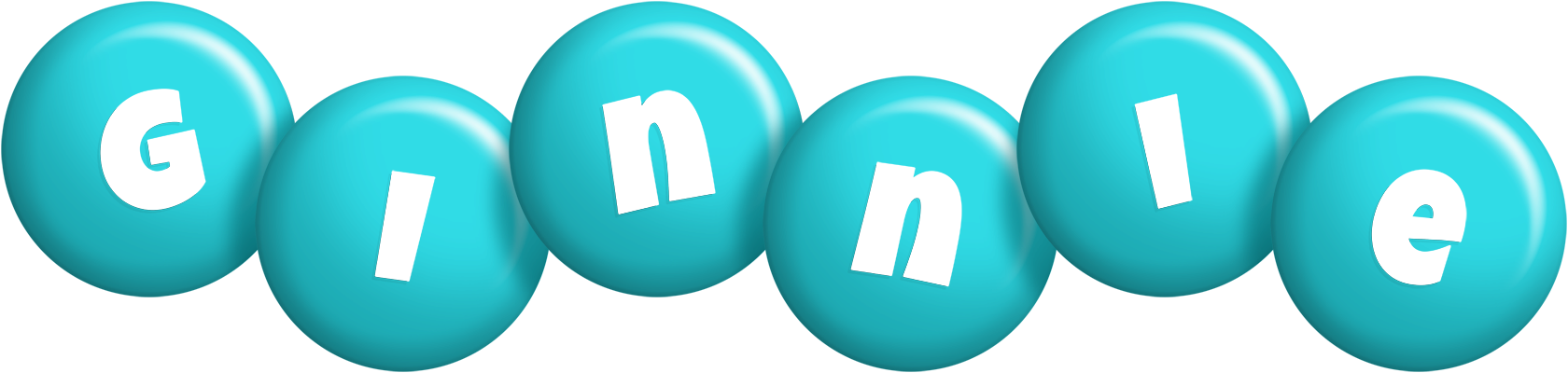 Ginnie candy-azur logo