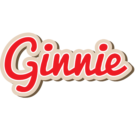 Ginnie chocolate logo
