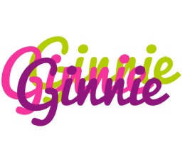 Ginnie flowers logo