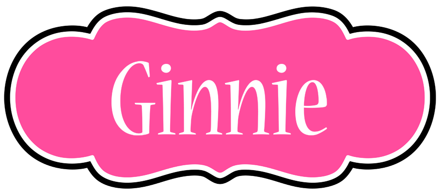 Ginnie invitation logo