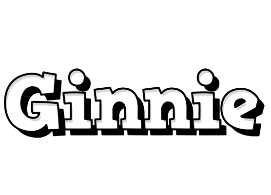Ginnie snowing logo