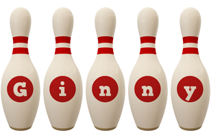 Ginny bowling-pin logo
