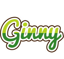 Ginny golfing logo