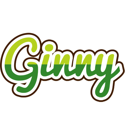 Ginny golfing logo