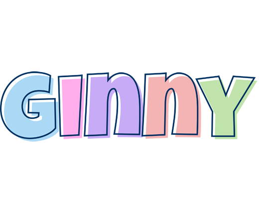 Ginny pastel logo