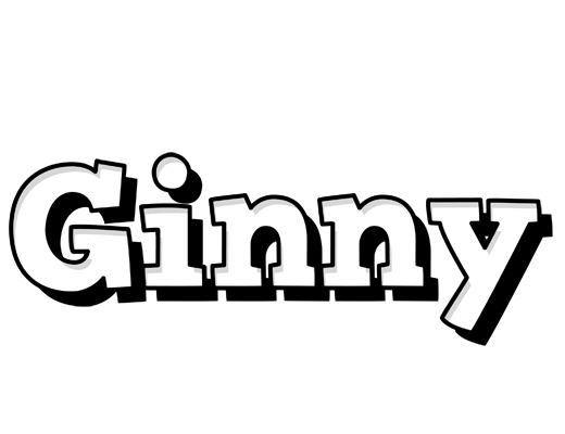 Ginny snowing logo