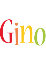Gino birthday logo