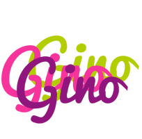 Gino flowers logo