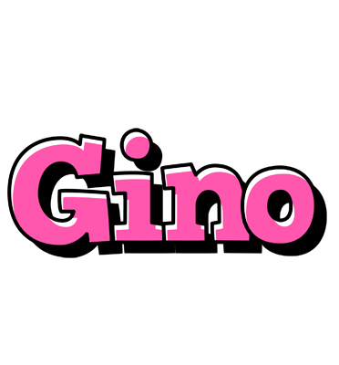 Gino girlish logo