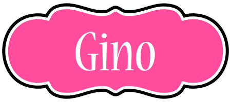 Gino invitation logo