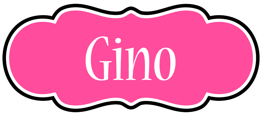Gino invitation logo