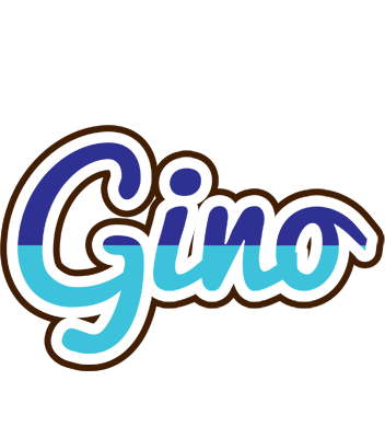 Gino raining logo