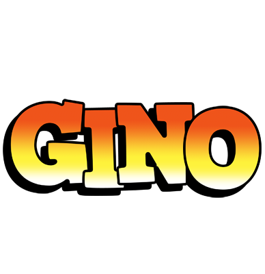 Gino sunset logo