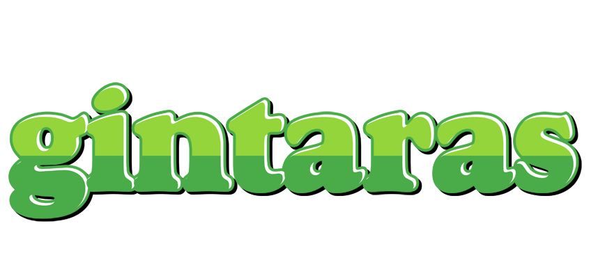 Gintaras apple logo