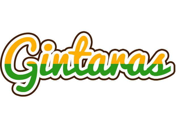 Gintaras banana logo