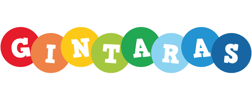 Gintaras boogie logo