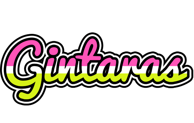 Gintaras candies logo