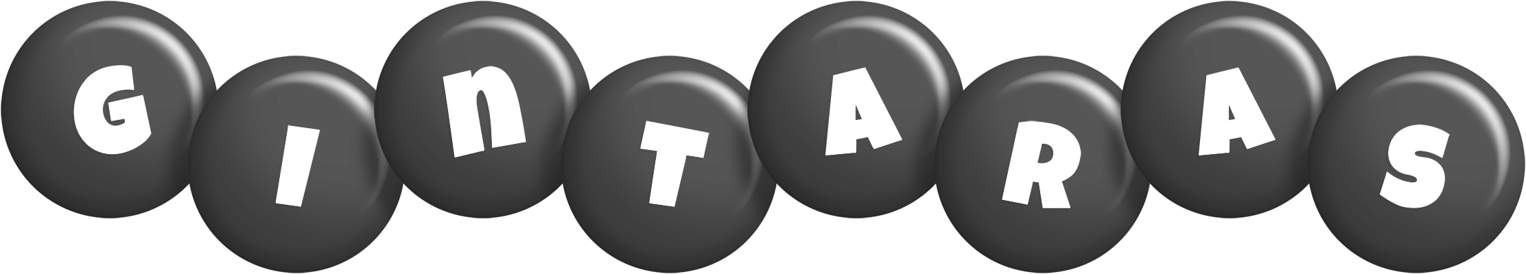 Gintaras candy-black logo
