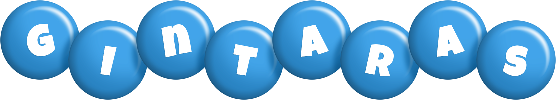 Gintaras candy-blue logo