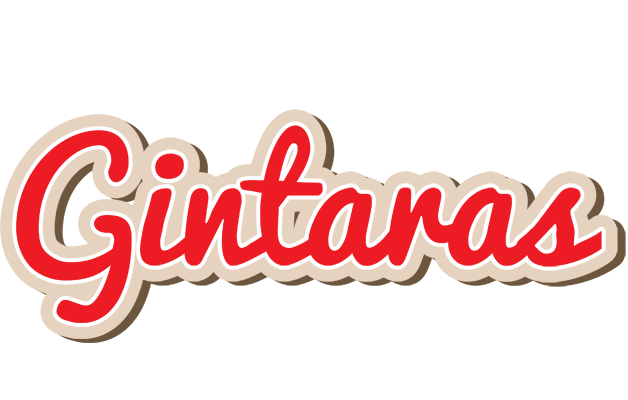 Gintaras chocolate logo