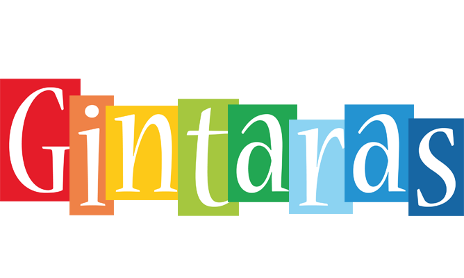 Gintaras colors logo
