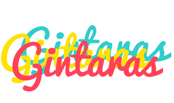 Gintaras disco logo