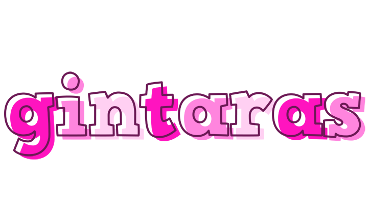 Gintaras hello logo