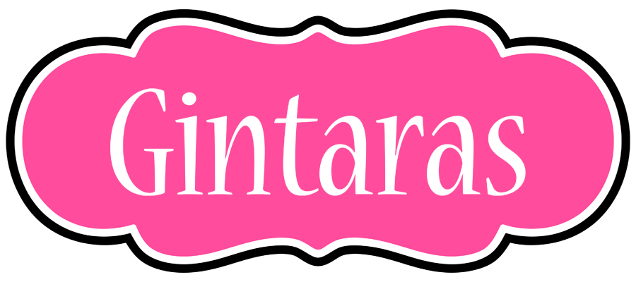 Gintaras invitation logo