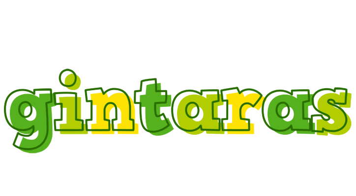 Gintaras juice logo