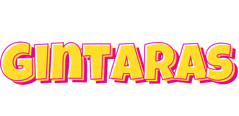 Gintaras kaboom logo
