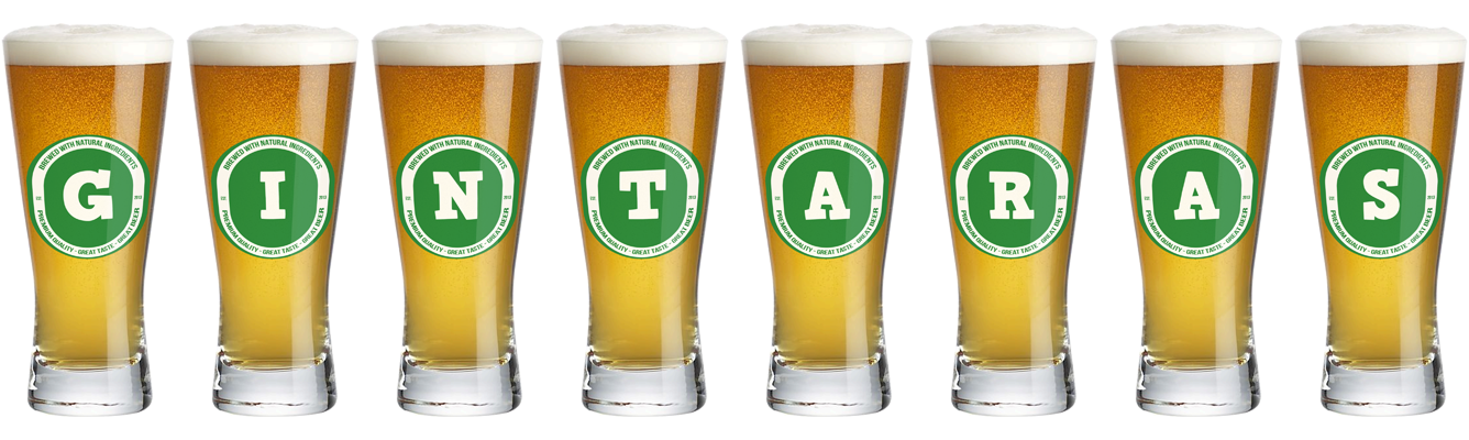 Gintaras lager logo