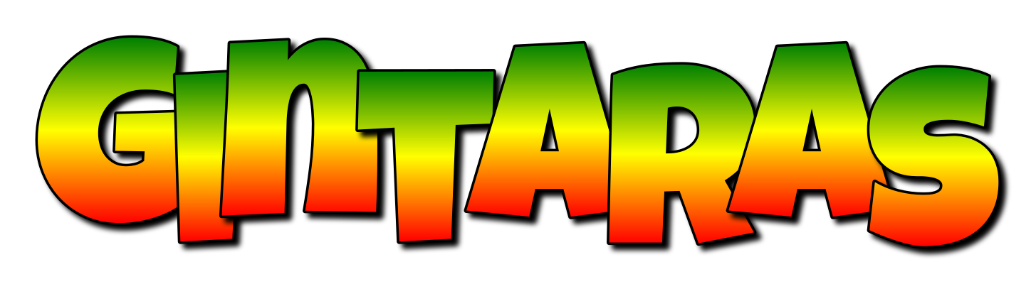 Gintaras mango logo