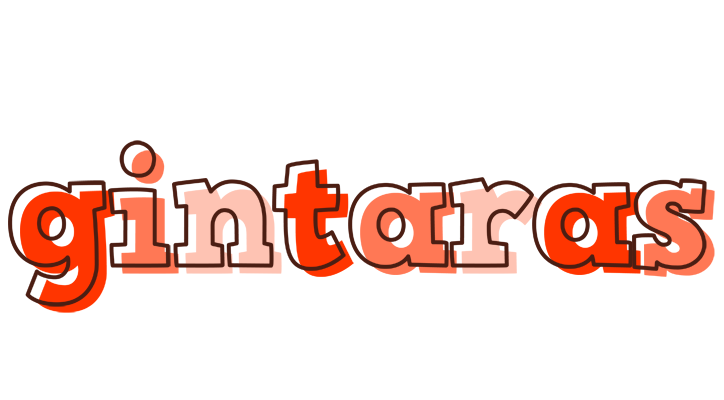 Gintaras paint logo