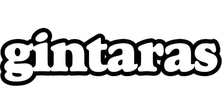 Gintaras panda logo