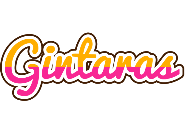 Gintaras smoothie logo