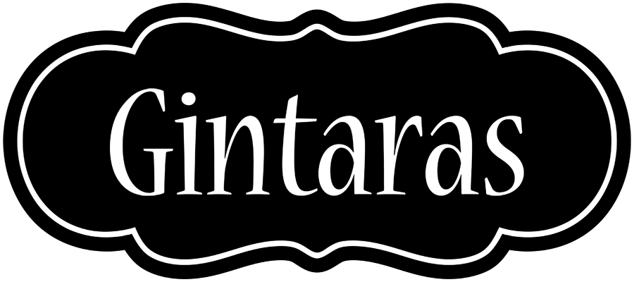 Gintaras welcome logo