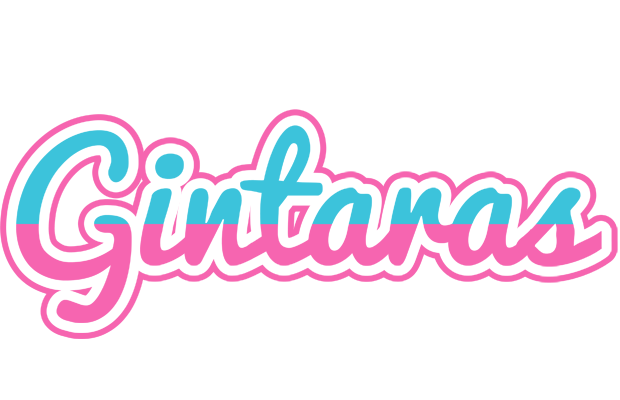Gintaras woman logo