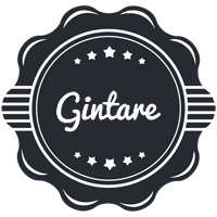 Gintare badge logo