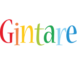 Gintare birthday logo