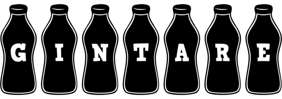 Gintare bottle logo