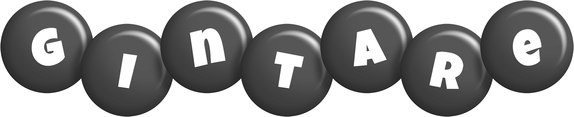 Gintare candy-black logo