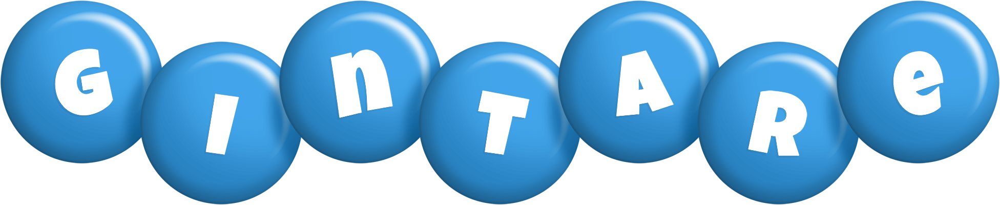 Gintare candy-blue logo