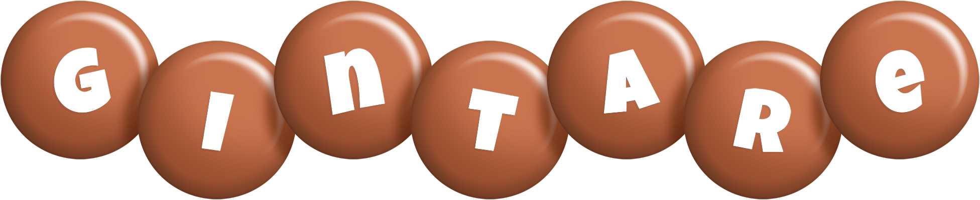 Gintare candy-brown logo