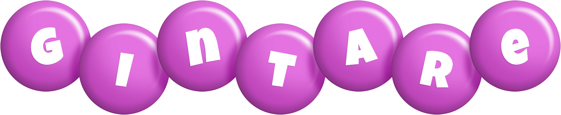 Gintare candy-purple logo