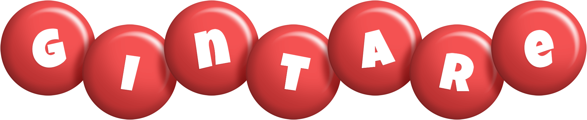 Gintare candy-red logo