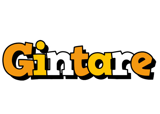 Gintare cartoon logo