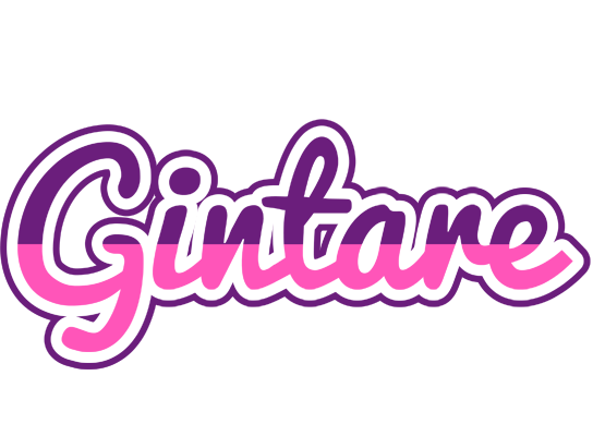 Gintare cheerful logo